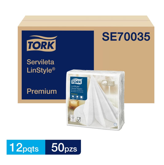 Servilleta Gourmet BCA Tork 12PAQ 50UN